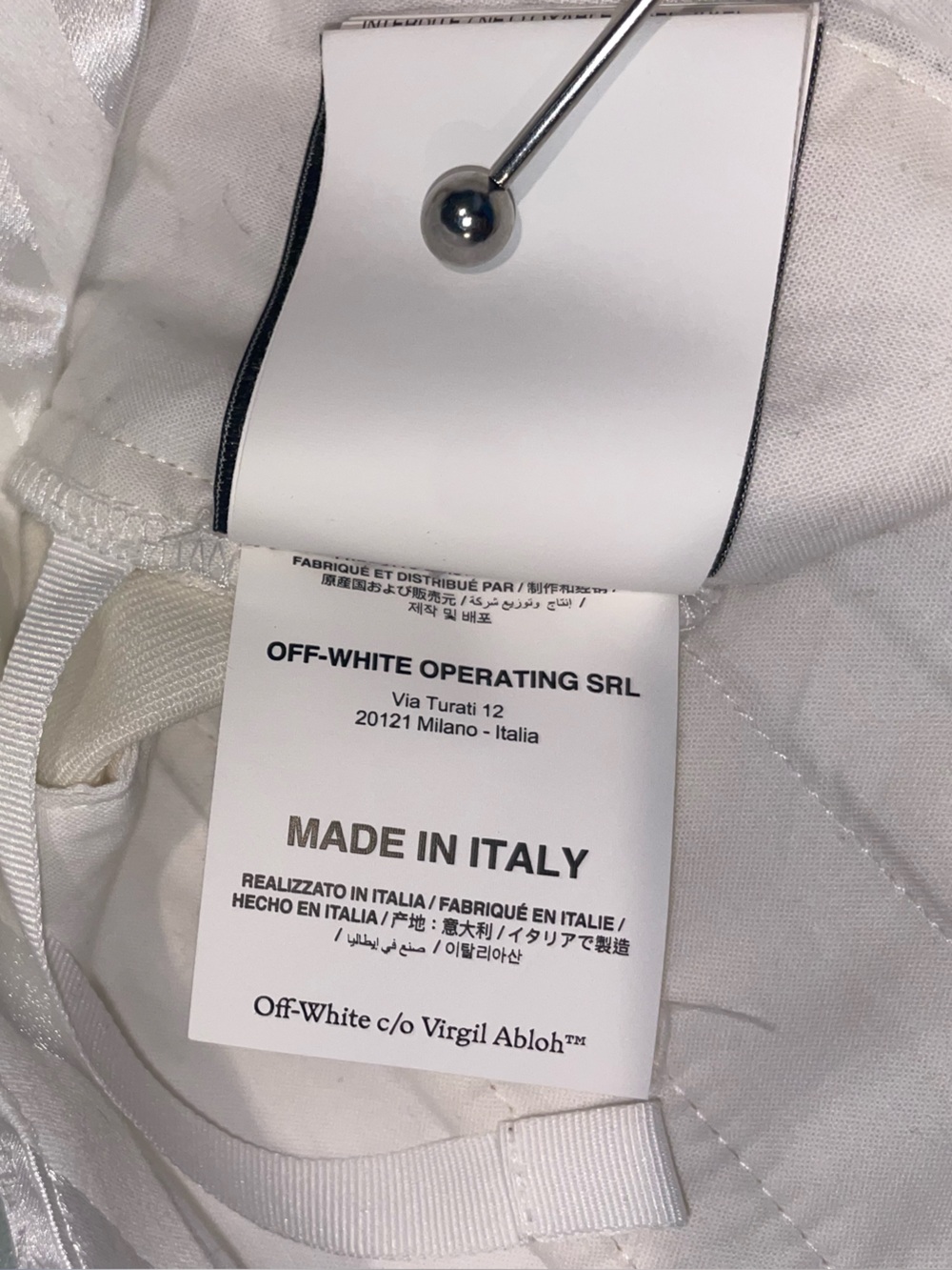 Off-White Curved Leg Pants | White | 40 EU (30x31) | Orig. $732.00 - Picture 7 of 9